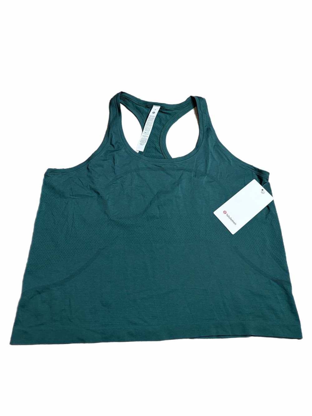 NWT Lululemon Swiftly Tech Racerback Tank 2.0 *Race Length (Deep Marina) Size 16